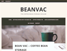 Tablet Screenshot of beanvac.com.au